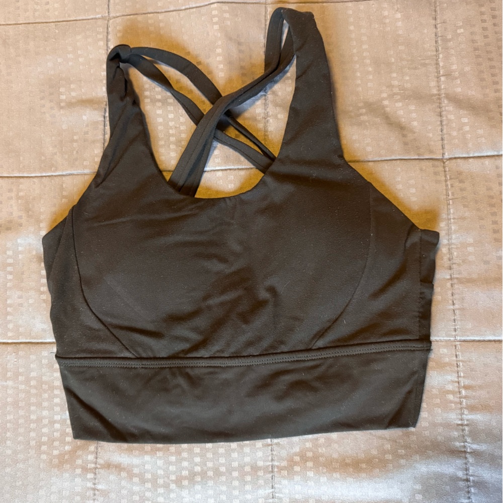 BuffBunny Black Rosa Sports Bra